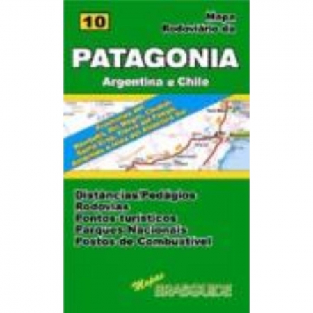 Mapa Rodoviário  Patagonia