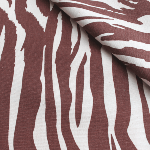 Tecido em panamá 100% algodão Zebra Paranatex