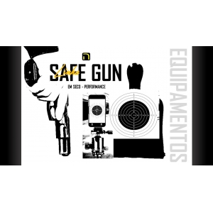 SAFE GUN APX - COM DISPARO LASER E CARREGADORES