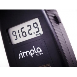 Tacômetro Digital sem Contato com Mira Laser Simpla - TC34