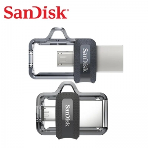 Pen Drive Original Sandisk-OTG Micro USB Flash 3.0, 32GB, 128GB, 64GB