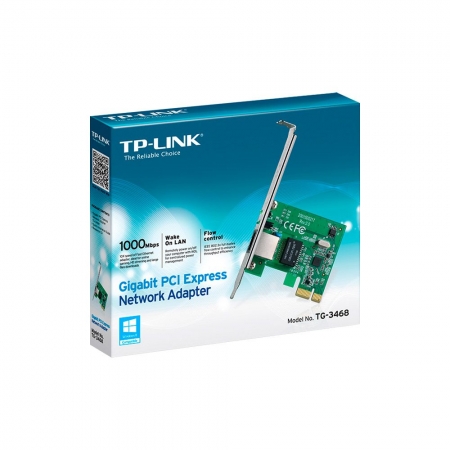 PLACA REDE TP-LINK PCI-E 10/100/1000MBPS TG-3468