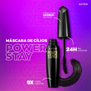Avon - Power Stay Máscara de Cílios Extra Volume