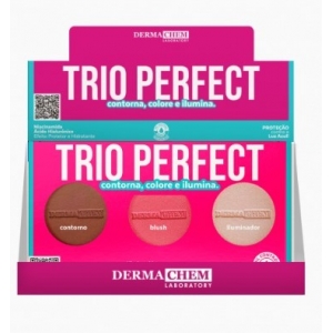 Dermachem - Trio Perfect Palette Contorno, Blush e Iluminador