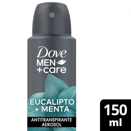 Desodorante Aerosol Dove Men+Care Eucalipto e Menta 150ml