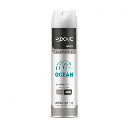 Desodorante Antitranspirante Above Men Ocean Aerossol 150ml
