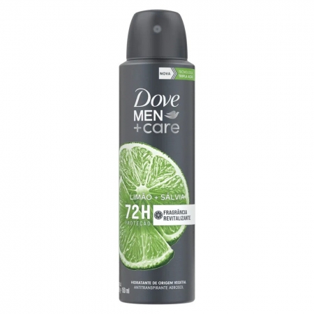 Desodorante Antitranspirante Aerosol Dove Men+Care Limão e Sálvia 150ml