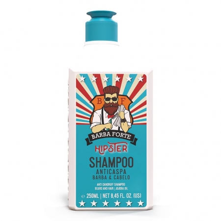 Shampoo Anticaspa Hipster Barba Forte 250ml
