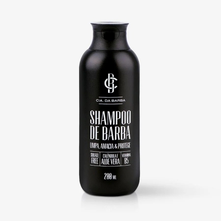 Shampoo para Barba Cia da Barba 200ml