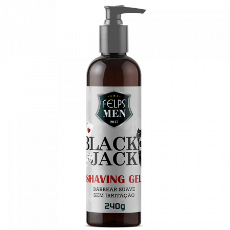 Shaving Gel para Barbear Felps Men Black Jack 240g
