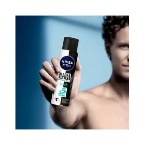 Desodorante Antitranspirante Nivea Men Invisible Black & White Fresh 150ml