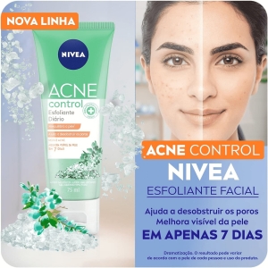 Esfoliante Facial Acne Control Nivea 75ml