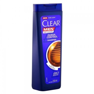 Shampoo Anticaspa Clear Queda Control 200ml
