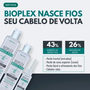 Shampoo Bioplex Nasce Fios Soft Hair 300ml