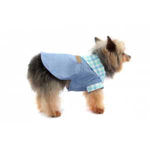 Camisa Índigo Blue para Cachorro e Gato Pet