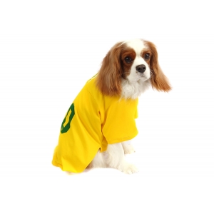 Camiseta Brasil para Cachorro e Gato Pet