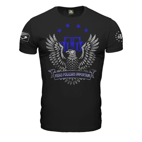 Camiseta Team Six Vidas Policiais Importam - Preta