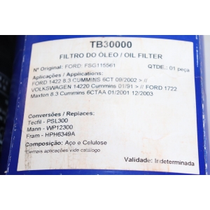 Filtro hidraúlico tb30000
