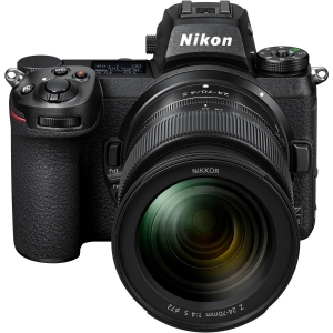 Câmera Nikon z7 com lente 24-70mm f4
