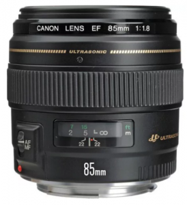 Lente Canon ef 85mm f/1.8 usm