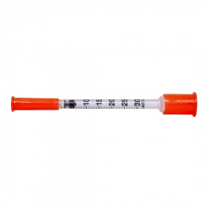 Seringa Insulina com Agulha 0,3ml 6x0,25 15/64