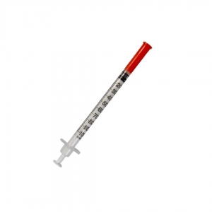 Seringa Insulina Com Agulha 1ml 5mm x 0,23 Uniqmed - Foto 0