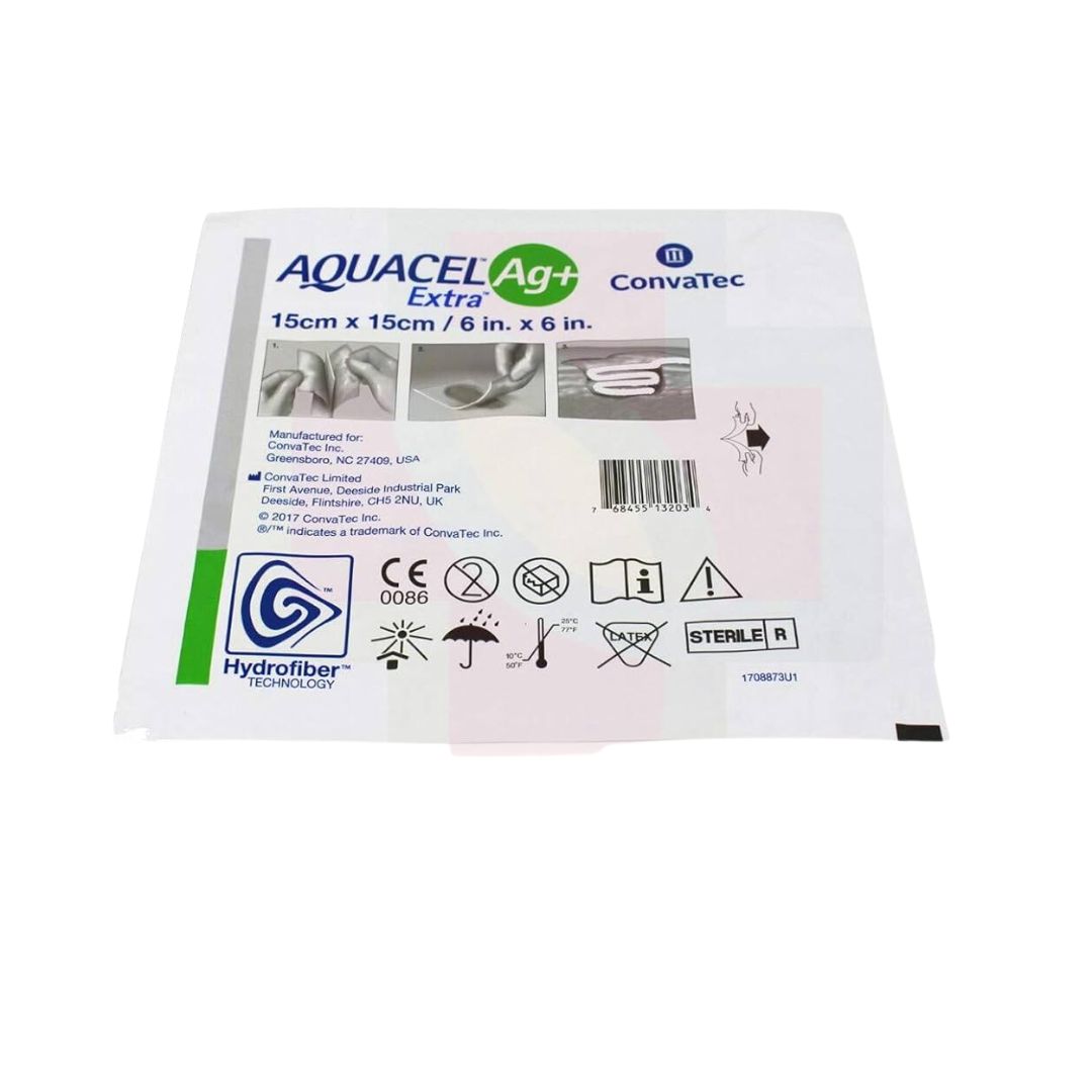Aquacel AG + Estra 15cm x 15cm Convatec - Foto 0