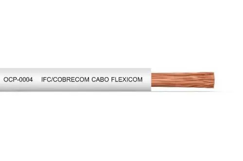 CABO FLEXICOM 2,5 mm2 BRANCO RL C/ 50MTS  - Loja Virtual BSE Painéis