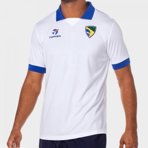 Camisa Topper Brasil Retrô Ii  Branco