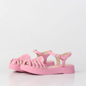 Sandália Infantil Pink Cats Flatform Ballet