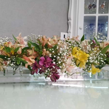 Miniaturas (Thumbnails) do Produto Vaso de Flores  em Acrílico - 60x10x7cm