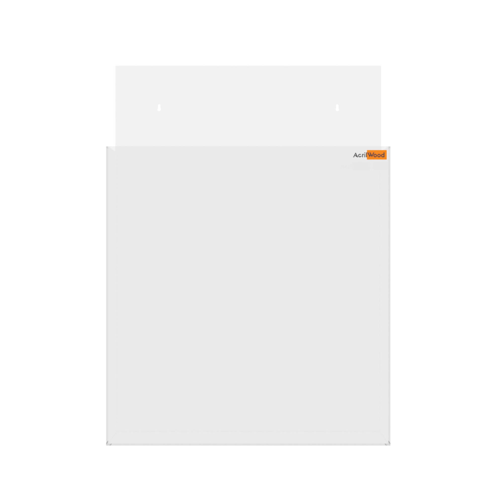 Display Porta Folder A3 em Acrílico de Parede Vertical