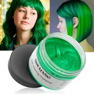 Mofajang GREEN Creme De Pintura De Cera  /Coloração Temporária/Faça Você Mesmo