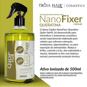 Nanofixer Ion Queratina + Máscara Qatarestore 500g