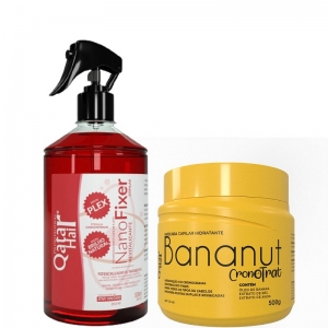 Nanofixer Ion Revitalizante + Máscara Bananut - Qatar Hair