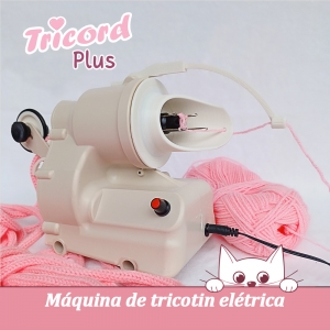 Maquina De Tricotin Eletrica Em Abs- Tricord