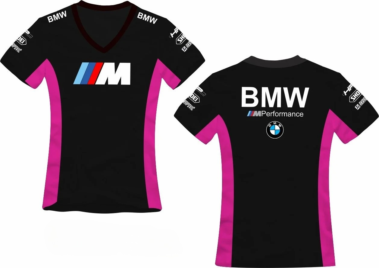 Camiseta Feminina All Boy BMW - Pink - Foto 0
