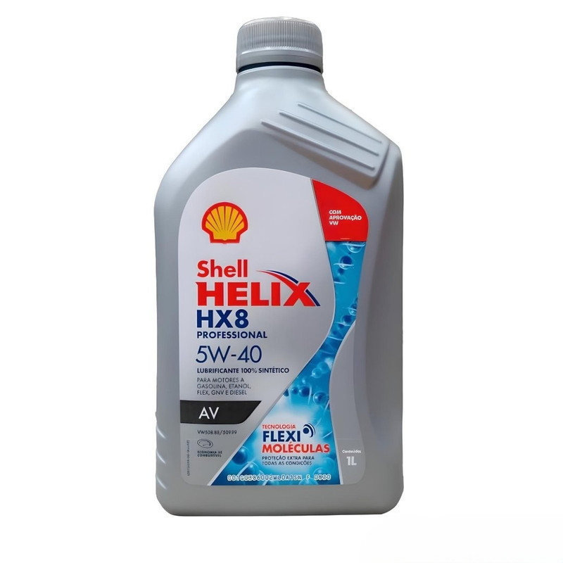 Oleo Lubrificante Shell Helix Hx8 Professional Av 5W40 1L - Foto 0