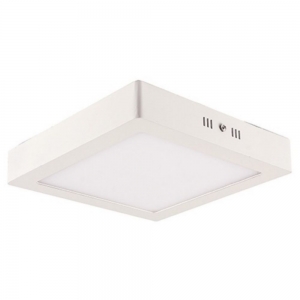 Plafon LED 18W Sobrepor Quadrado 3000K Branco Quente Blumenau