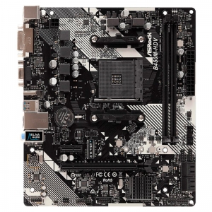 Placa Mae AMD Asrock B450MHDV DDR4 Socket AM4 Hdmi 10/100/1000