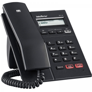 Telefone Voip Ip Intelbras Tip 125i Preto Display Viva Voz Hd - 4201250