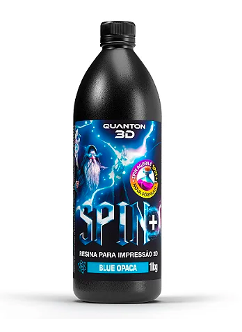 Resina Quanton Spin Blue Opaca 1Kg