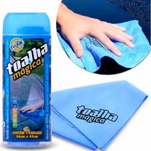 Toalha Mágica Azul Fixxar Lavagem Automotiva Uso Doméstico