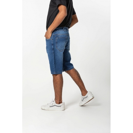 Bermuda Jeans Masculina Tradicional