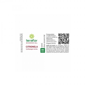 Óleo essencial de Citronela 10ml - Terraflor
