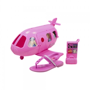 Sandália Infantil Grendene Barbie Flight Lilás C/ Avião 22936
