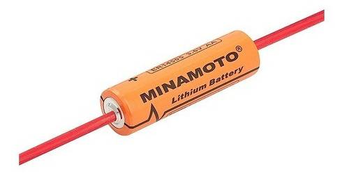 Bateria 3,6V ER14505M AA HP Lithium MINAMOTO c/ Terminal