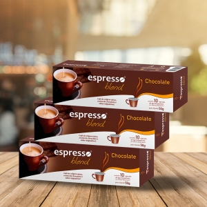 Kit 3 Caixas de Espresso Chocolate (30 Cápsulas)
