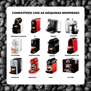 Kit 3 cxs c/10 cápsulas de café cada cx compatível Nespresso sabor Gourmet
