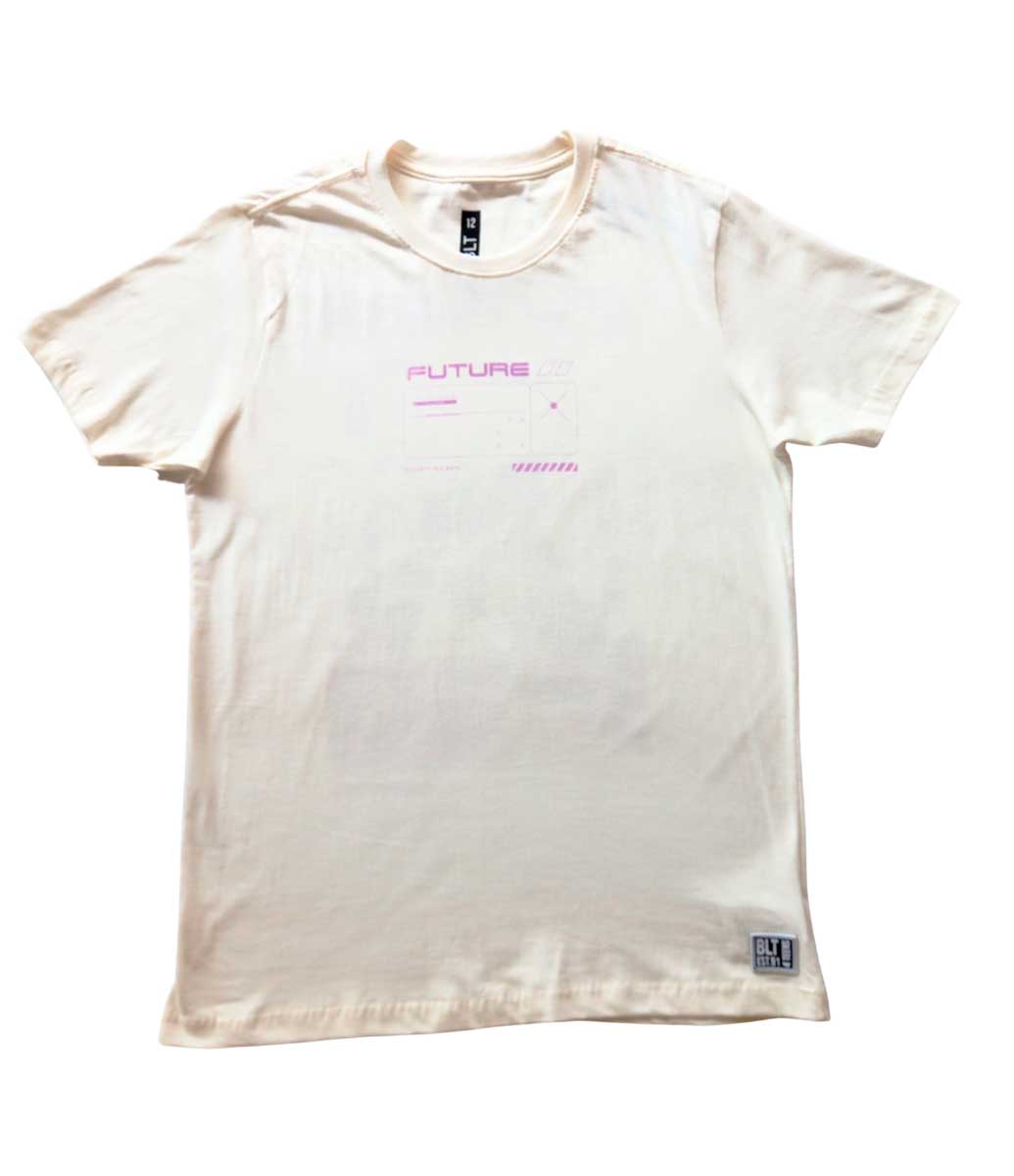 Camiseta Manga Curta Off White Estampa Astronauta